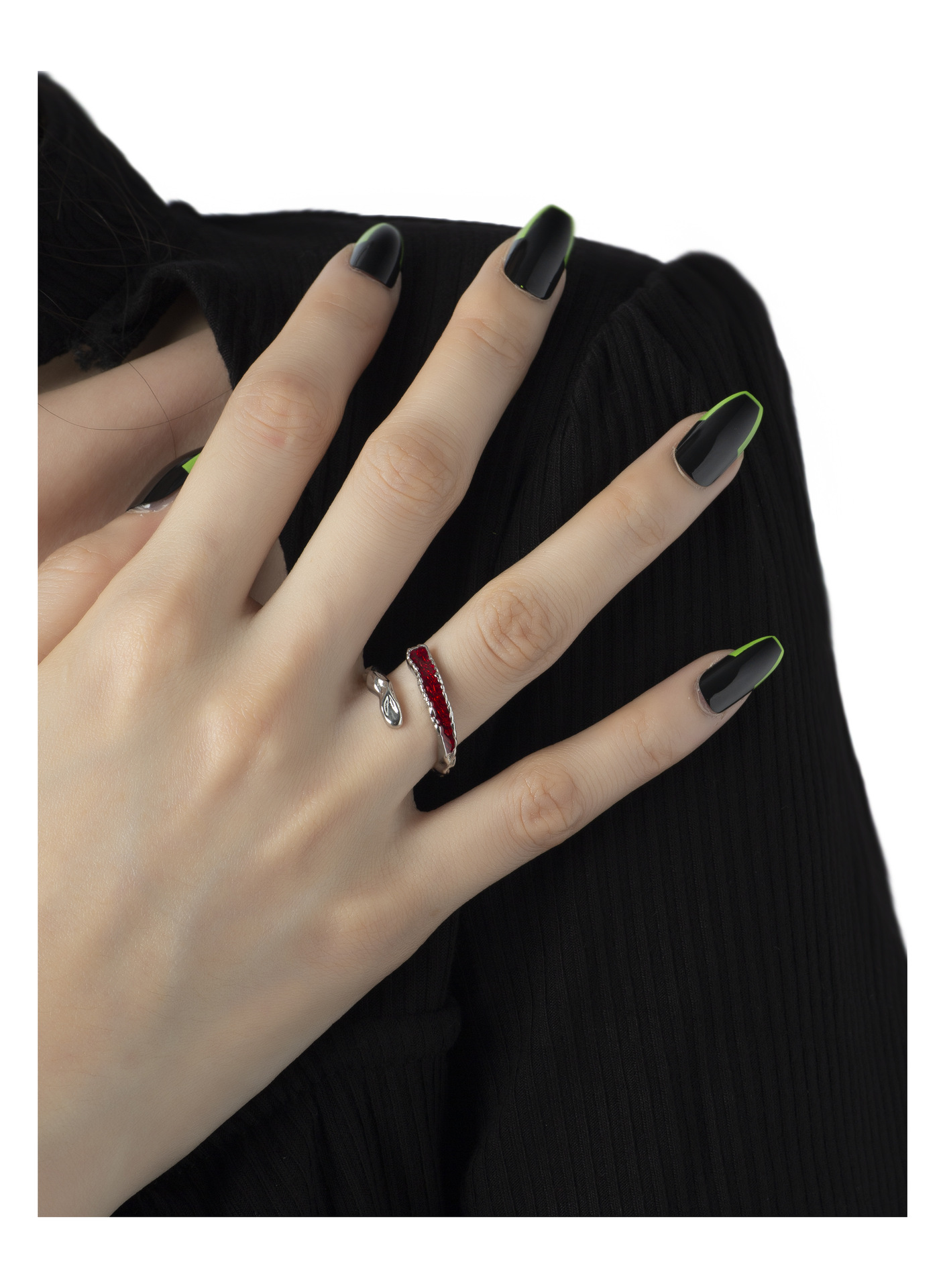 Fashion Snake Copper Plating Open Ring