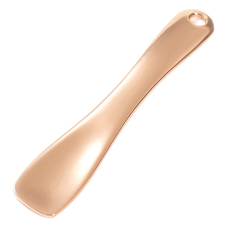 Makeup Spoon Eye Cream Face Cream Spoon Mask Stick Beauty Scoop Metal Makeup Scoop Dispensing Spoon with Laser Logo