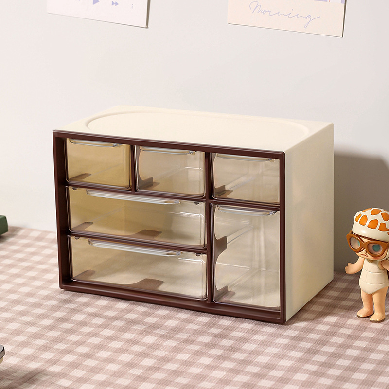 El escritorio de nueve Palacios tipo cajón contiene la caja, la Caja de pegatinas de guka, el Gabinete de joyas femeninas del escritorio se divide en pequeñas casillas para ordenar el contenido.