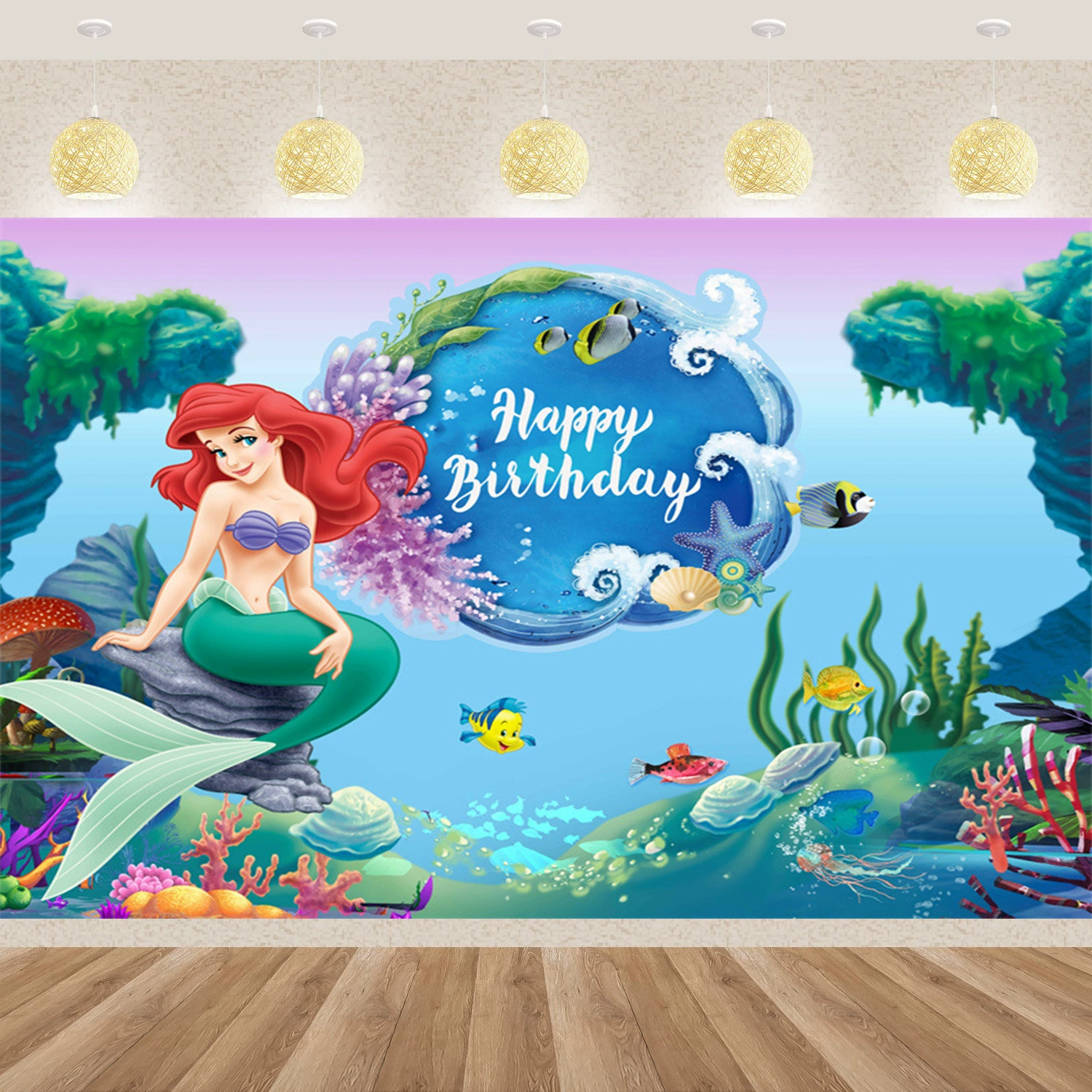 Трансграничный Amazon новый фоновый материал виниловый материал фоновая ткань День рождения фон ткань фоновая ткань фотостудия ткань