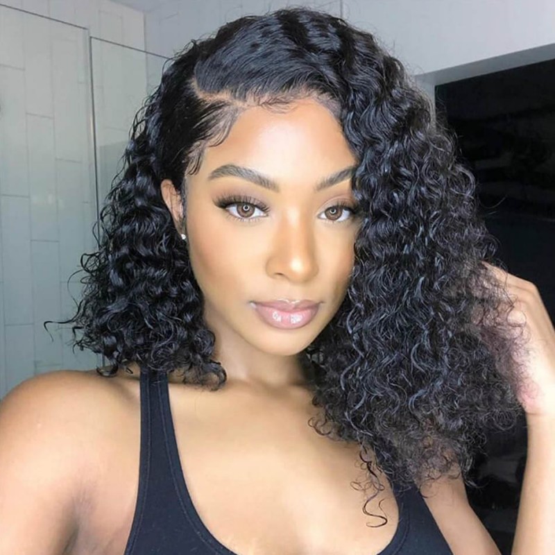 200g Weight Wigs Hairdressing Supplies Curls Wig Hairstyle Real Hair Hair Material Women's Simple Style Holiday Party Real Hair Curls Wigs