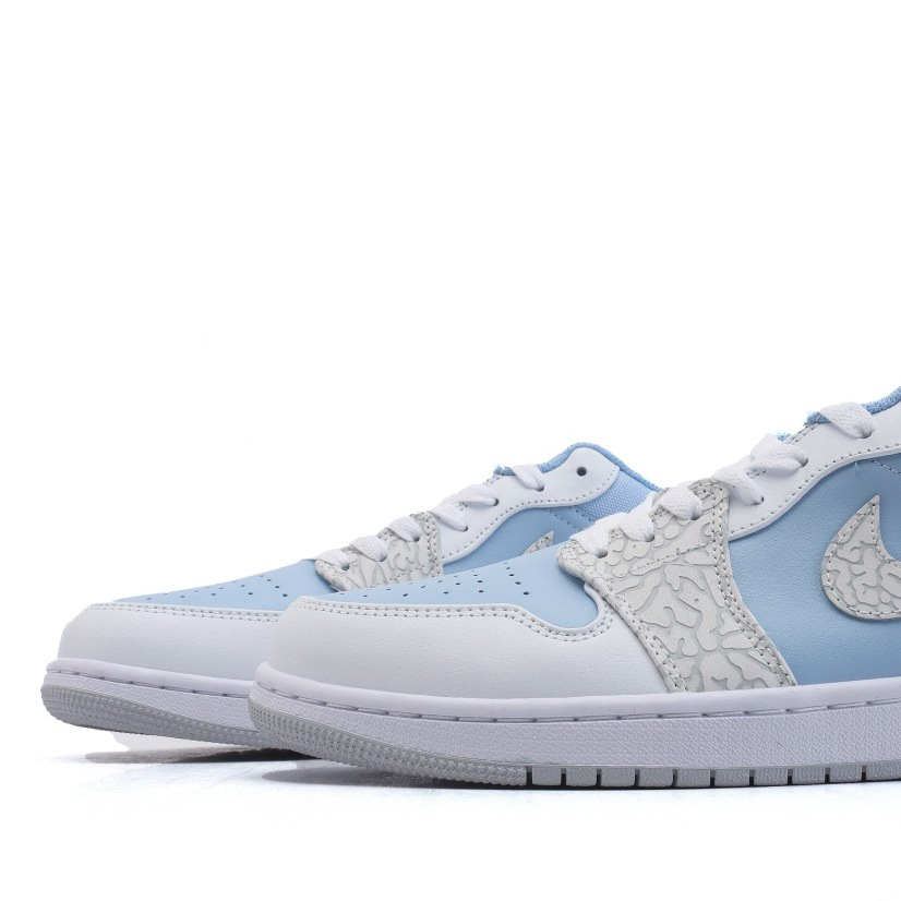 Putian Pure Original AJ Sneakers Overseas Chinese 1 Men's Fashion Comfortable Trend Sneakers White Blue Crack sneaker Couple Sneakers