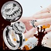 Two-color set, ring suitable for men and women, European style, wholesale
