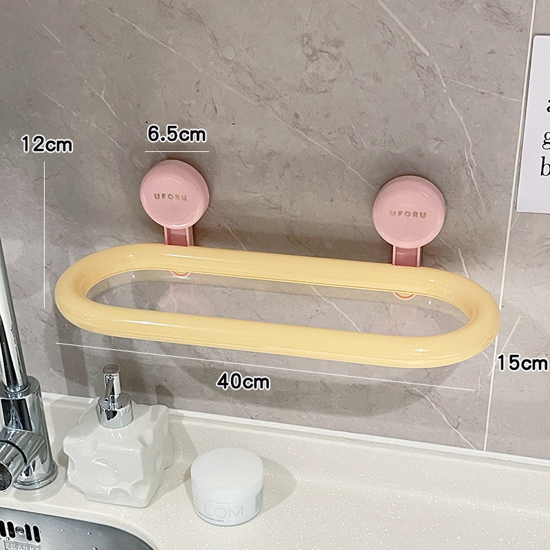 ドーパミンバスルーム収納ラック吸盤壁掛けパンチフリー高価値バスルームトイレ壁収納アーティファクト|undefined