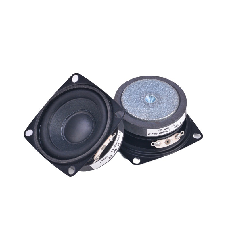 Factory Direct Sales 2 Inch 3 Ohm 5 Watt Speaker Flat Arc PU Edge to Box Bluetooth Speaker External Magnetic Speaker 