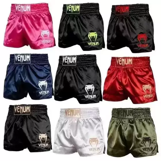 VENUM Muay Thai Boxing Shorts Kickboxing MMA Grappling Training Competition Shorts Camo for Men and Women
