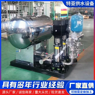 跨境外贸定制无负压变频恒压供水设备箱泵一体无负压增压供水设备