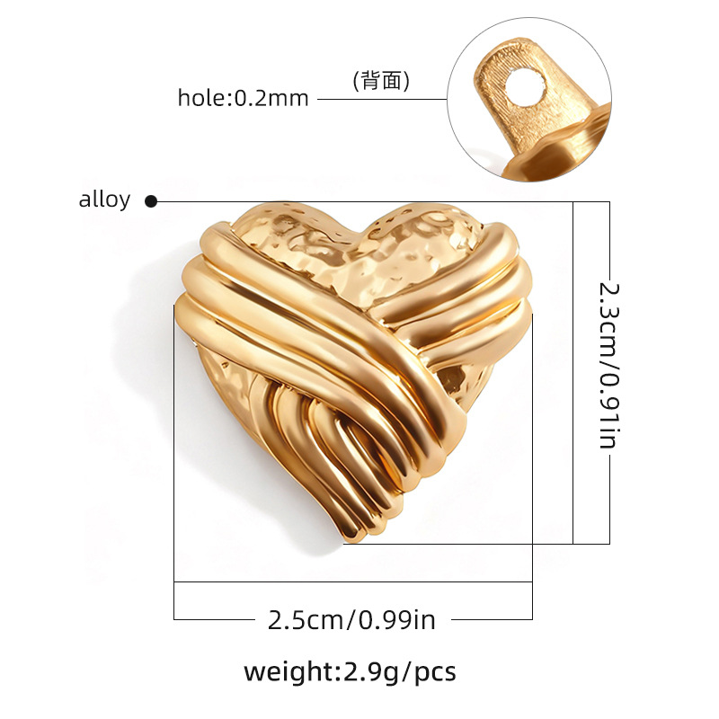 Nuevos botones de trajes de baño de playa transfronterizos metal dorado botones decorativos irregulares DIY accesorios de ropa maleta