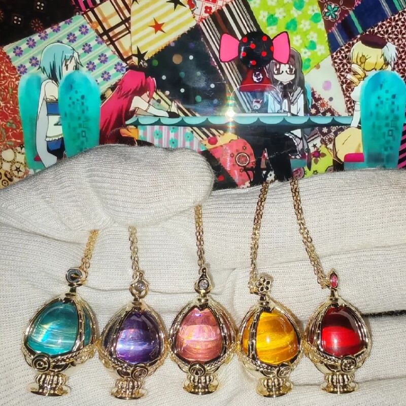 Magic Girl Xiaoyuan Lament Kind of Soul Gem Pendant Necklace Deer Mu Yuan Xiao Mei Yan Ba Ma Mei Animation Magic Girl Xiaoyuan Lament Kind of Soul Gem Pendant Necklace Deer Mu Yuan Xiao Mei Yan Ba Ma Mei Animation