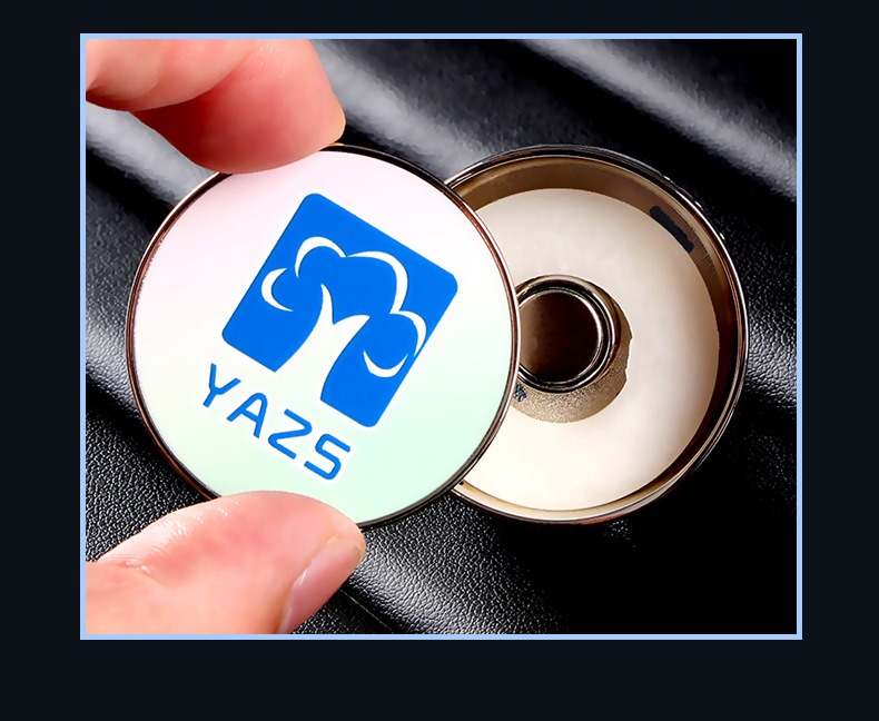 厂家批发车载香水汽车出风口香薰夹磁吸金属香薰夹logo摆件定 制详情14