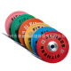 Competitive barbell film full film color cpu barbell film large hole second generation barbell set hip push barbell film wholesale