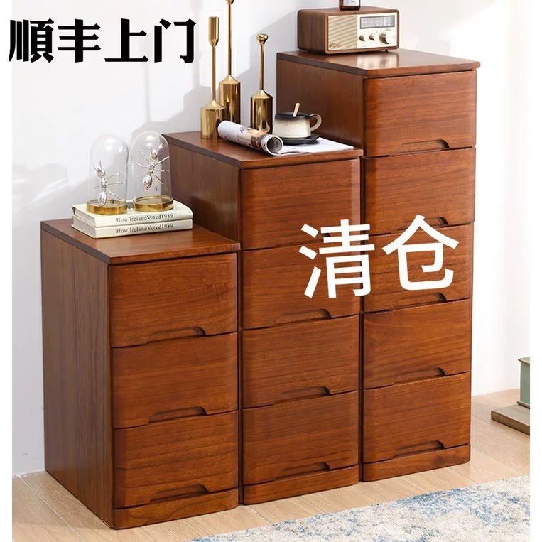 Сшитый деревянный шкаф ящика типа ящика 30/40/50cm боковой шкаф узкий зазор для хранения