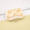 Yellow invisible glasses, simple and elegant design