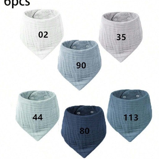 solid color eating bib for new born