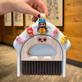 桌面迷你小扫把簸箕套装学生宿舍书桌键盘电脑杂物清洁小扫帚笤帚