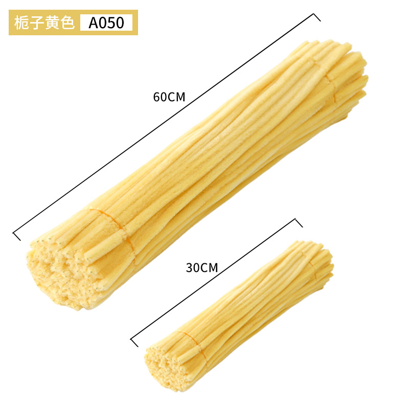 Alergar 60cm barra de torsión hecha a mano DIY material paquete de cabello raíz de cabello juguete de puzzle manual barra de torsión al por mayor