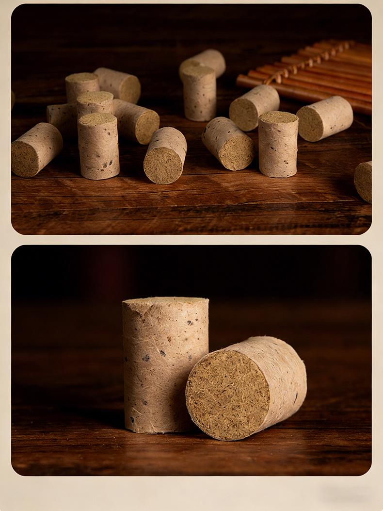 Moxa Sticks Ai Tiao 艾条 Pure Moxa Rolls for Moxibustion 54 Cones 20:1 Ratio preparation