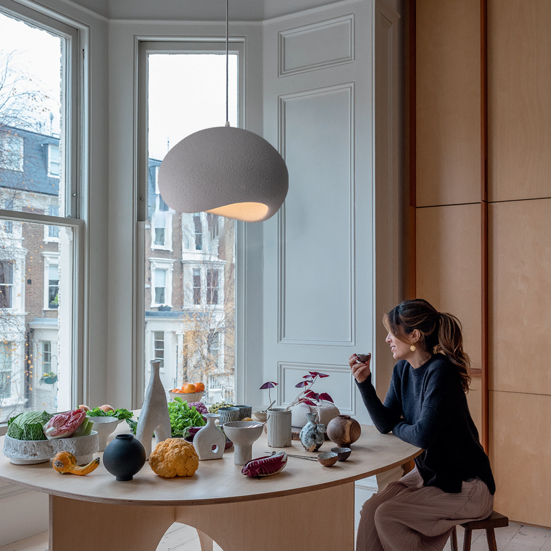 Restaurante diseñador candelabro nórdico simple creativo barra de bar mediados-antigua tienda de ropa japonesa cama y desayuno estilo tranquilo sala de estar lámpara