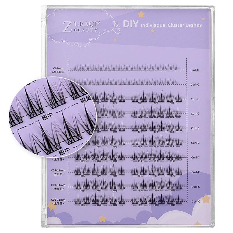 False Eyelash Cluster Extensions, Multi-Style 3–10 Row Kits, Reusable 9–15 mm Flare Lashes