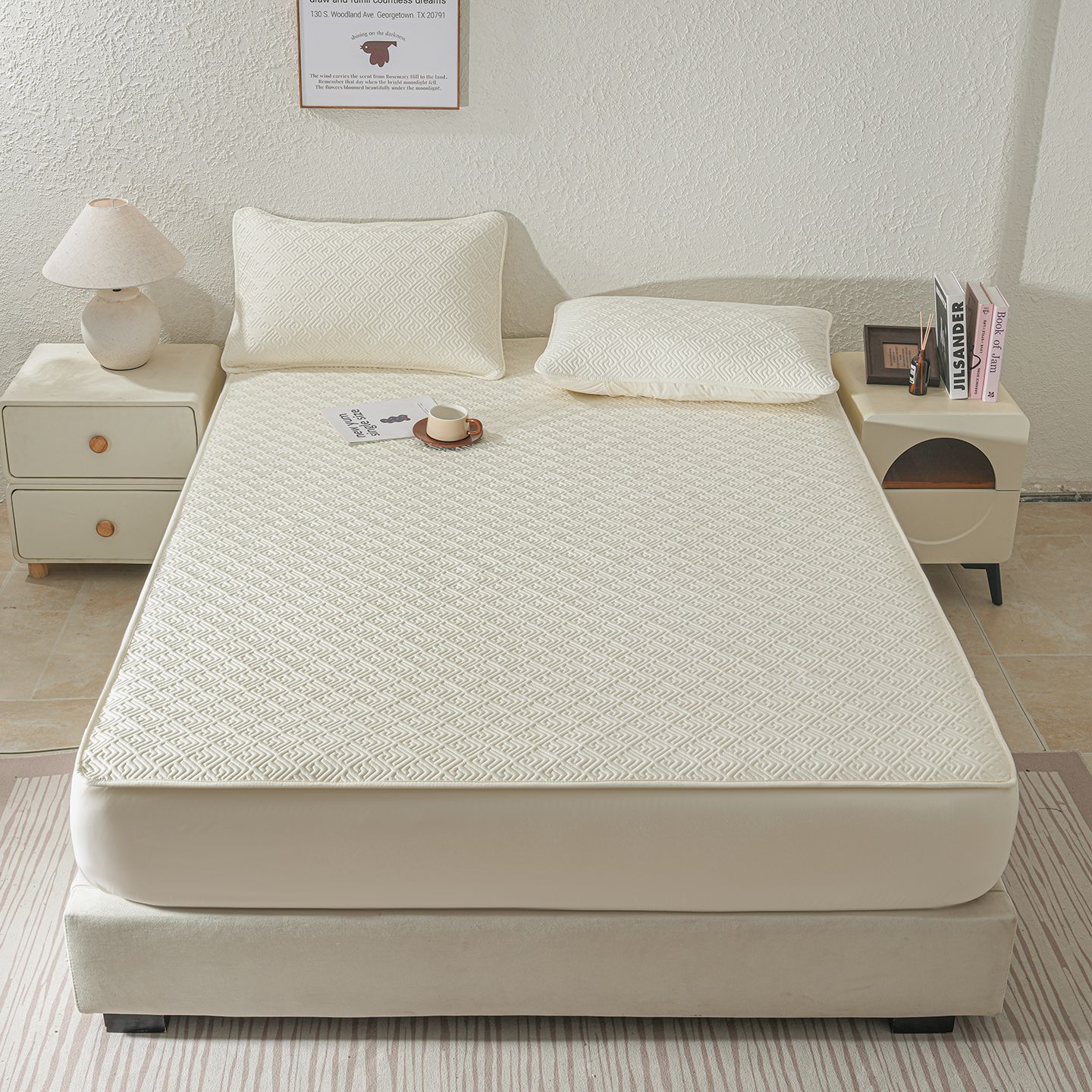 waterproof quilted sheet