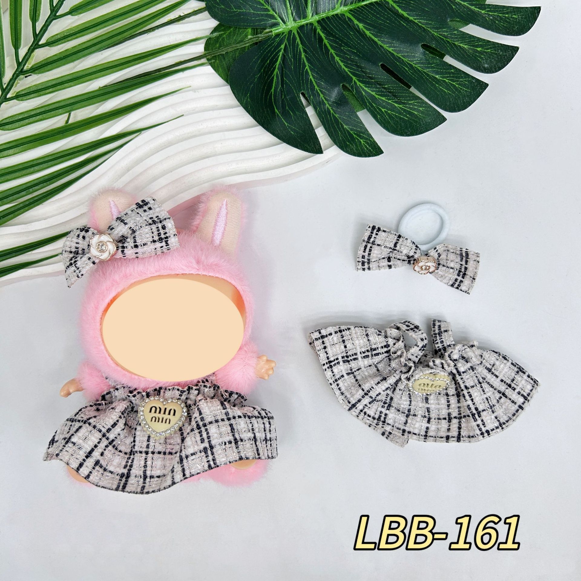 Natasha labubu ropa de muñecas, muñecas negras, muñecas lindas, juguetes de peluche. image 135