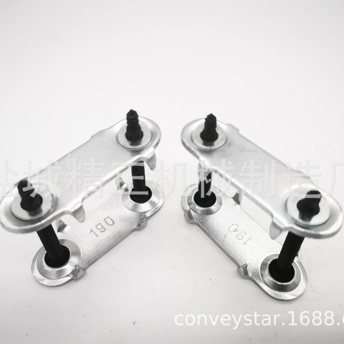 新开发自攻螺钉皮带扣 输送带实心板螺栓扣件工厂价