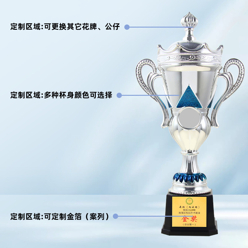 Unidad de trofeos de plástico empresas grandes y pequeñas empresas de trofeos Competiciones de campeones de premios creativos Competiciones de juegos