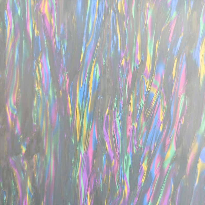 New 5 Color Aurora Whisky White Porcelain Base Paper PVC Vertical Stripe Shell Film Decorative Painting Paper Phone Shell Shell Pattern