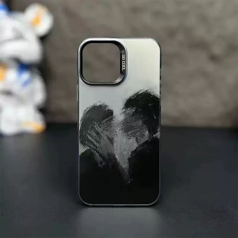 Nueva pareja para iPhone 16 funda para teléfono móvil Apple 15promax/14 art 13pro Europa y América 12 personalidad