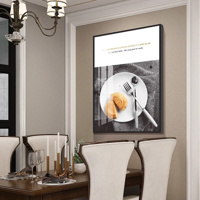 Nordic Restaurant Decorative Painting Modern Minimalist Dining Table Background Wall Hanging Painting Coffee Creative Dining Room Wall Decoration Mural Nordic Restaurant Decorative Painting Modern Minimalist Dining Table Background Wall Hanging Painting Coffee Creative Dining Room Wall Decoration Mural