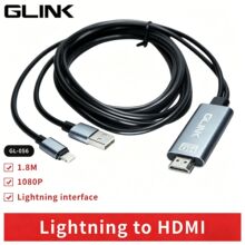 �O��Ͷ����Lightning�DHDMI�D�Ӿ�1.8M �֙C�ҕ����ͬ����1080P
