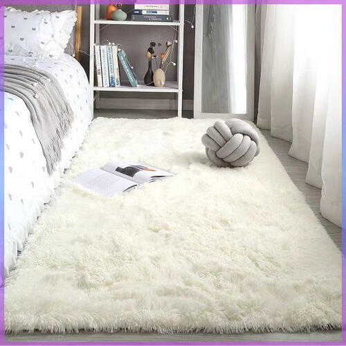 Cross-border Amazon Nordic plush bedroom carpet, living room full of modern minimalist indoor Internet celebrity carpet plush blanket