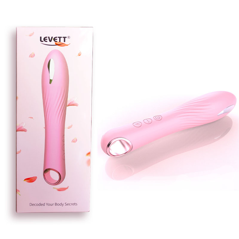 English packaging pink electric shock vibrator