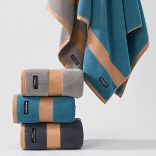 Gaoyang Bath Towel Dark Stain-Resistant 32-Strand Pure Cotton Hotel Household Adult Bath Cloth Label Absorbent Soft Towel Bath Towel