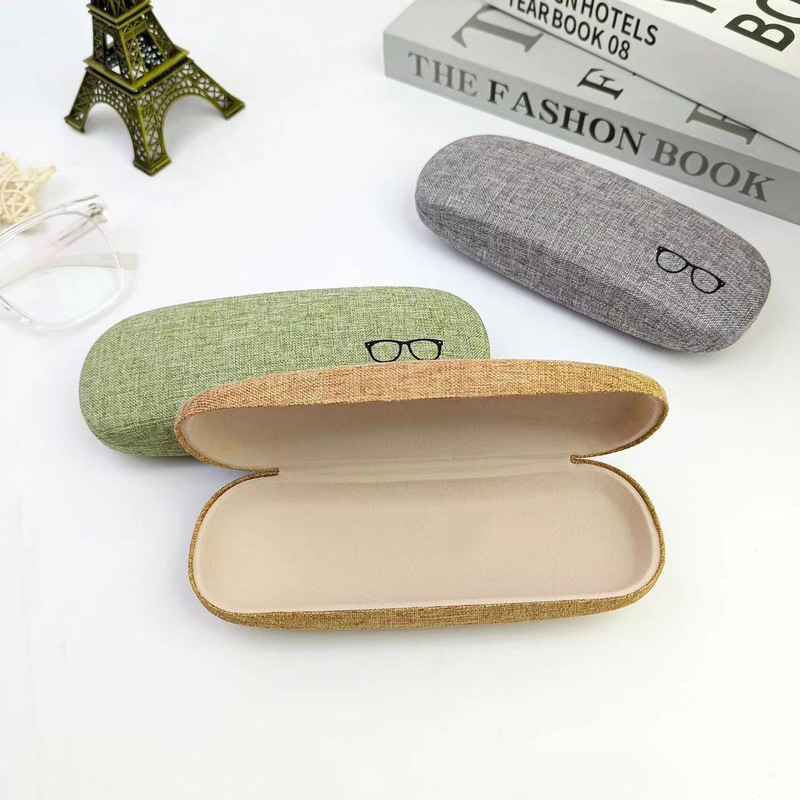 In-Stock Fashionable and Simple Linen Glasses Case, Personalized Portable Case for Students, Anti-Pressure and Anti-Drop, Unisex Glasses Case with Free Shipping O In-Stock Fashionable and Simple Linen Glasses Case, Personalized Portable Case for Students, Anti-Pressure and Anti-Drop, Unisex Glasses Case with Free Shipping O
