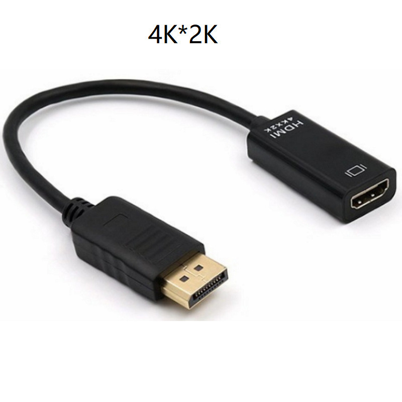 hd line Displayport to HDMI adapter large DP to HDMI female gold-plated 1080P 4K cable hd line Displayport to HDMI adapter large DP to HDMI female gold-plated 1080P 4K cable