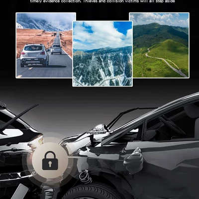 Cross-Border New Model 4K+2.5K Dash Driving recorder