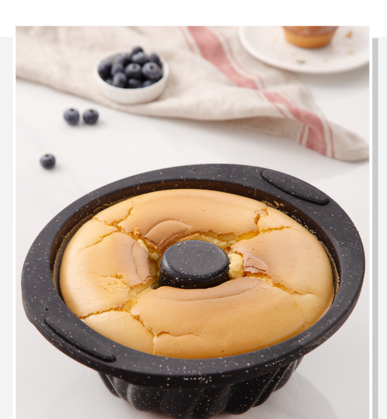 Premium silikone chiffon kageform non-stick rund bageform_voghion.com