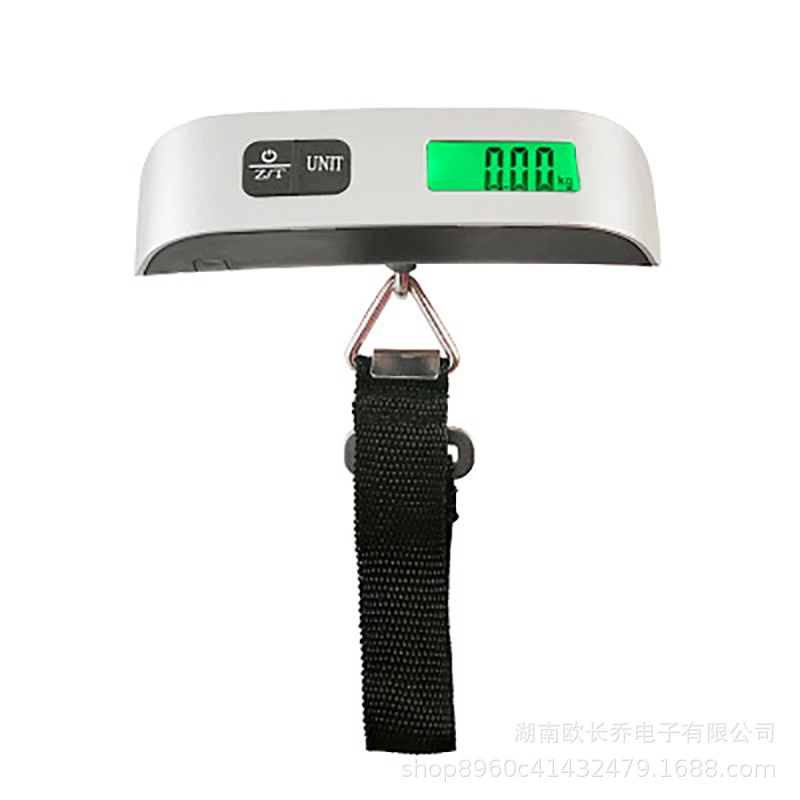 Высокая точность датчика Портативные электронные весы Точные ручные весы 50KG Багажные весы Ручной весы Мини подвесные весы