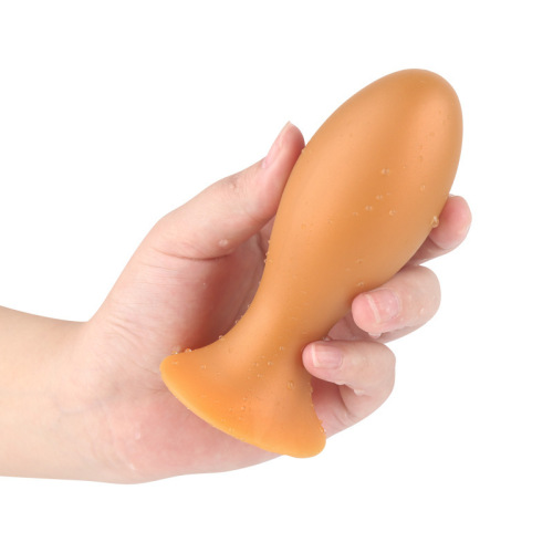 Anal plug for men and women, soft, super thick egg-shaped dildo, anal plug, fisting stallion masturbation device, sex toy sm