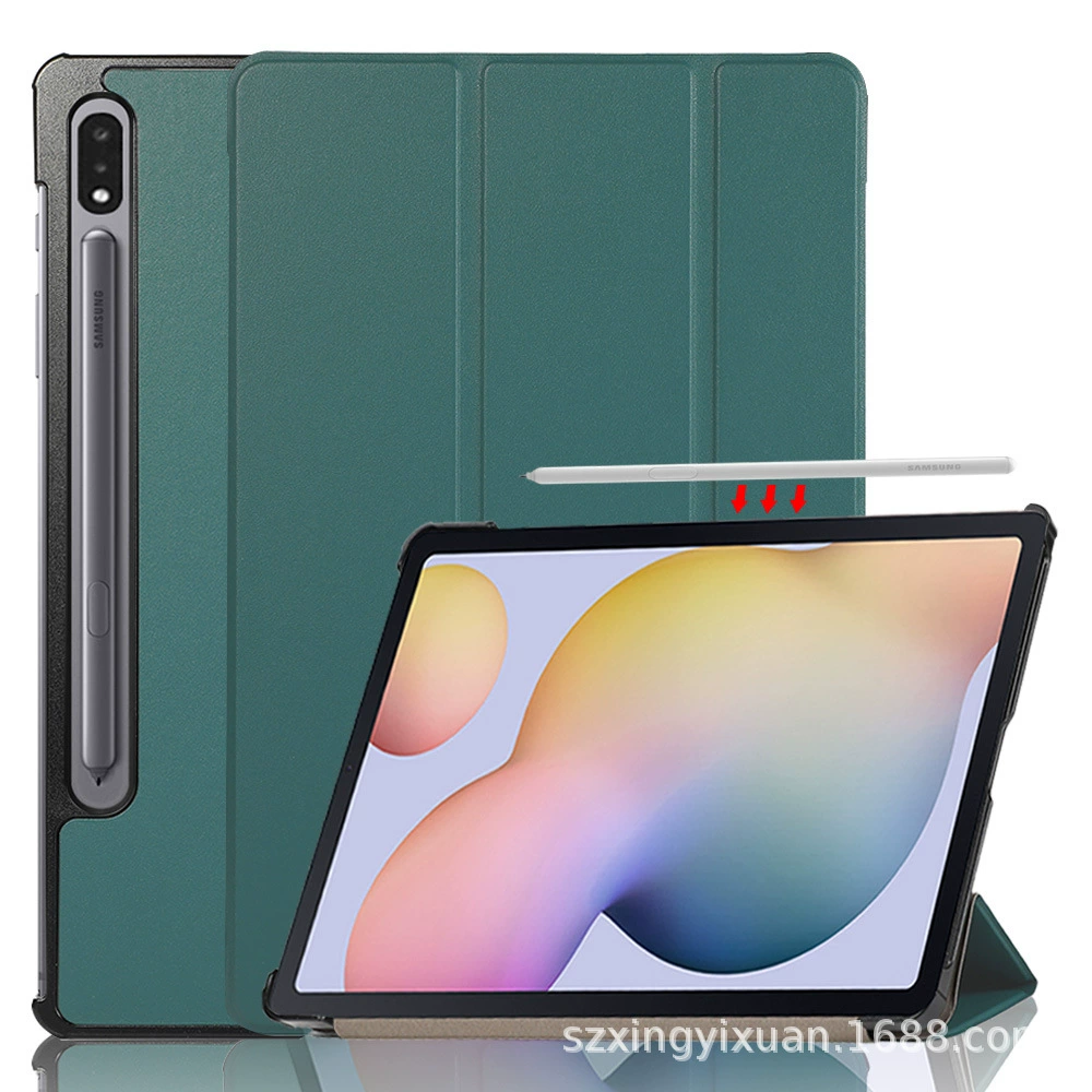 Трёхслойный чехол (Samsung Tab S8 X700 X706, Tab S7 T870 T875) — защитный чехол 11″ с отсеком для стилуса