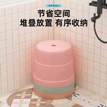 塑料加厚家用茶几矮凳子成人小板凳时尚圆凳换鞋洗澡凳椅儿童凳子