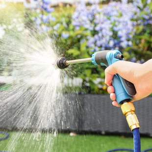 High-Pressure Car Wash Water Gun for Home Use, Connects to Tap Water Hose, Powerful Pressure-Boosting Nozzle for Washing and Watering Plants
