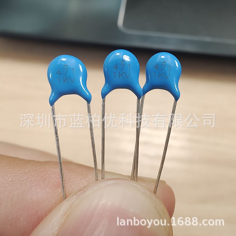 高压瓷片电容471K1KV 471PF 470PF1KV471K 大芯片 材料Y5P精度10%