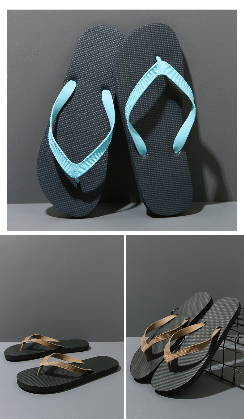 Men's Non-slip Toe-post Flip-flops For Outdoor Summer Beach Wear_voghion.com