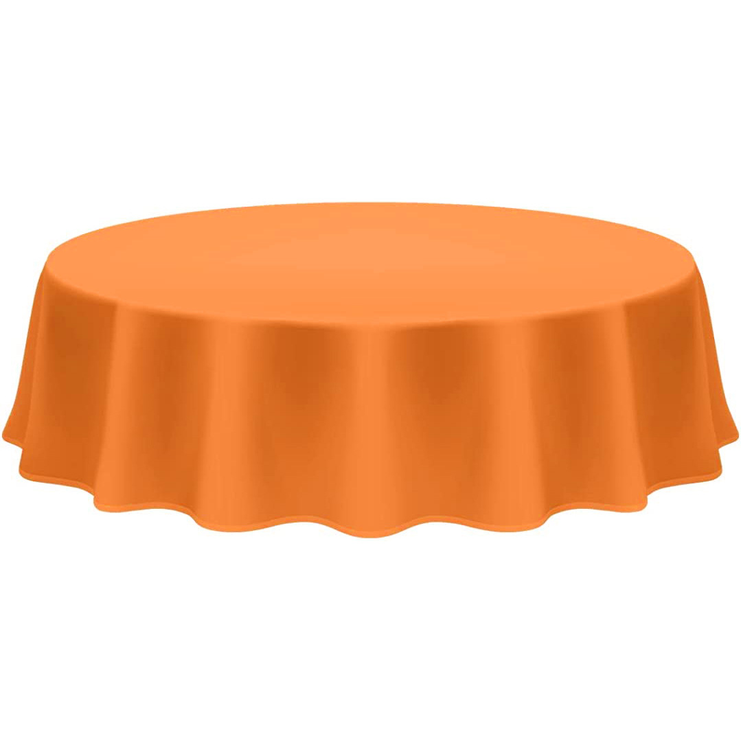 Mesa redonda de color sólido mantel desechable Mesa Redonda mantel estilo simple avanzada mesa de banquete cubierta de la tabla falda estilo transfronterizo