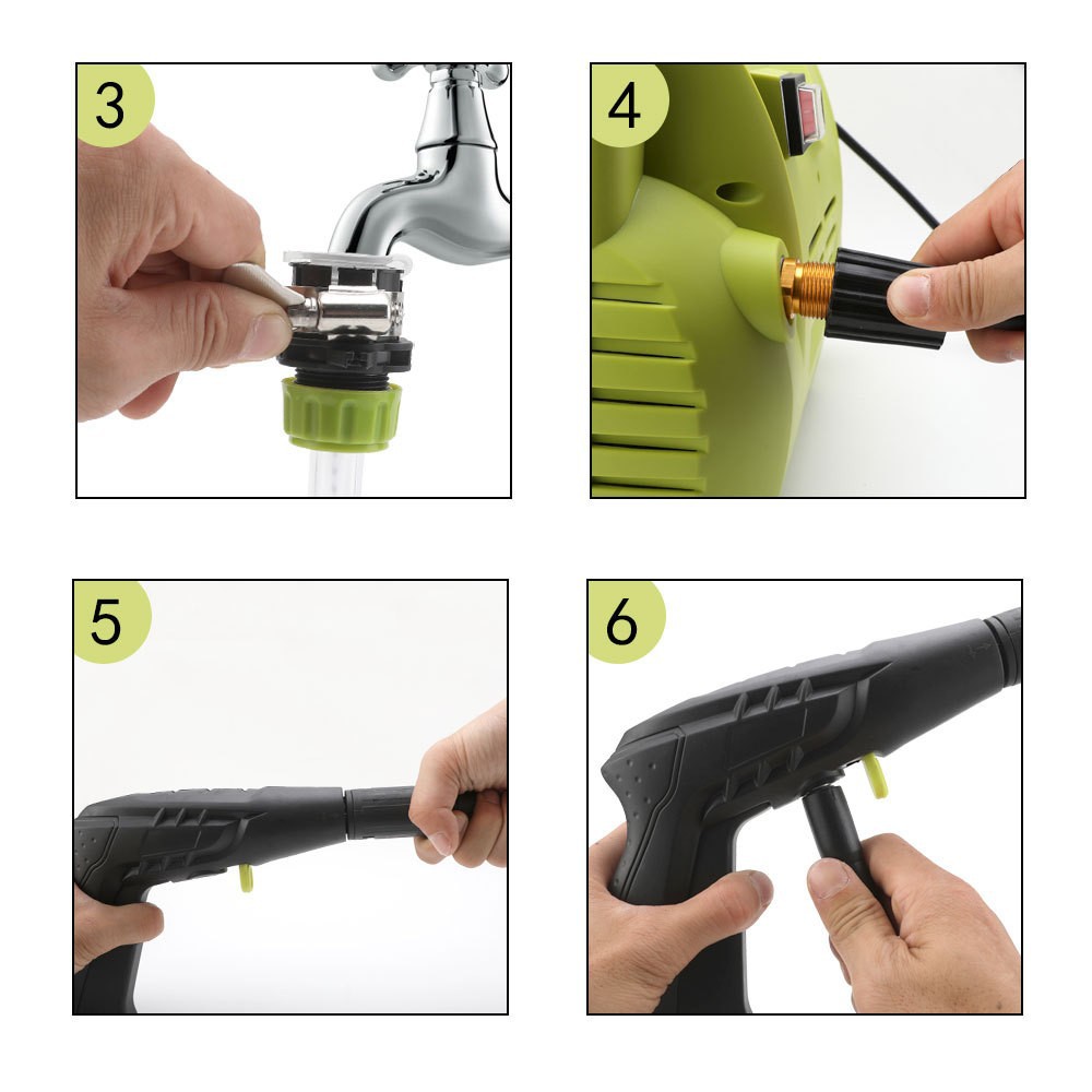 Cross-Border Car Wash Shop Commercial Cleaning Machine Ultra-High Pressure Car Wash Machine Construction Site High-Power Water Gun Fully Automatic Car Wash Machine