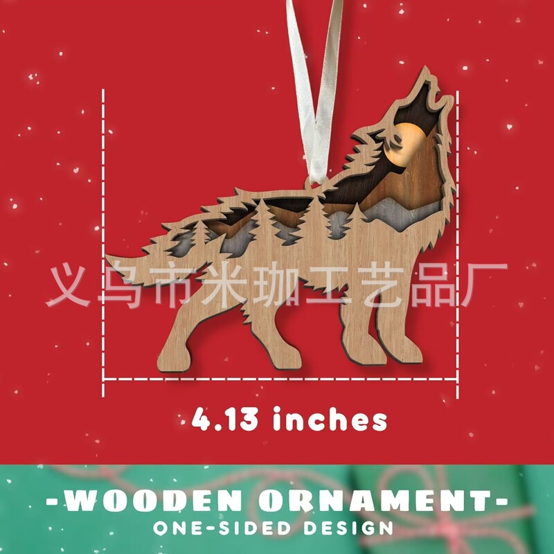 2025年越境新築祝いギフト クリスマス 母の日 バレンタインデー 装飾品 玄関用丸型木製吊り飾り|undefined