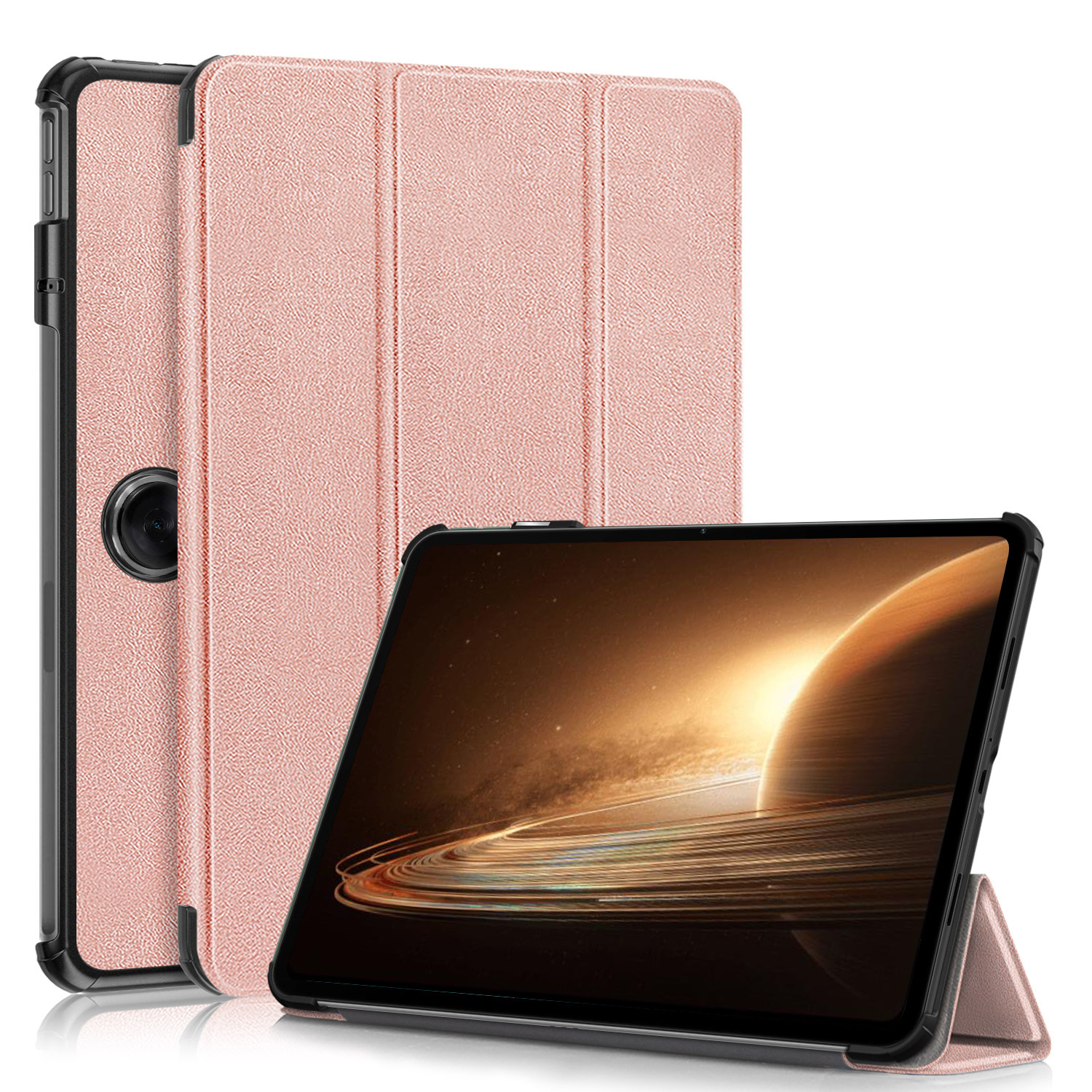 适用OPPO Pad 3平板保护套 OPPO Pad 3三折支架皮套