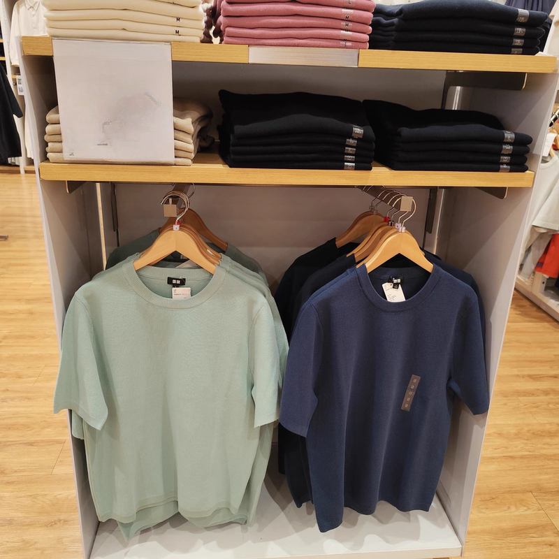 High-Quality Goods from the Channel: Men's and Women's Ribbed Crew Neck Knitwear/Short-Sleeve Sweater, New Spring/Summer 26 Model 481726